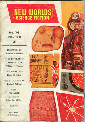New Worlds No: 76 - Oct 1958